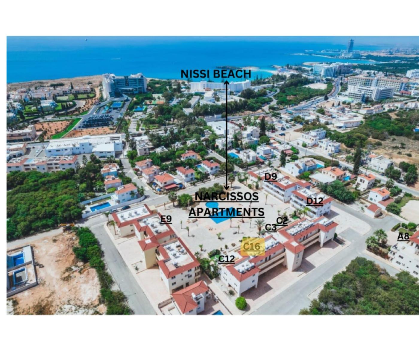 Narcissos Nissi Beach Apartment C16 Ayia Napa Luaran gambar